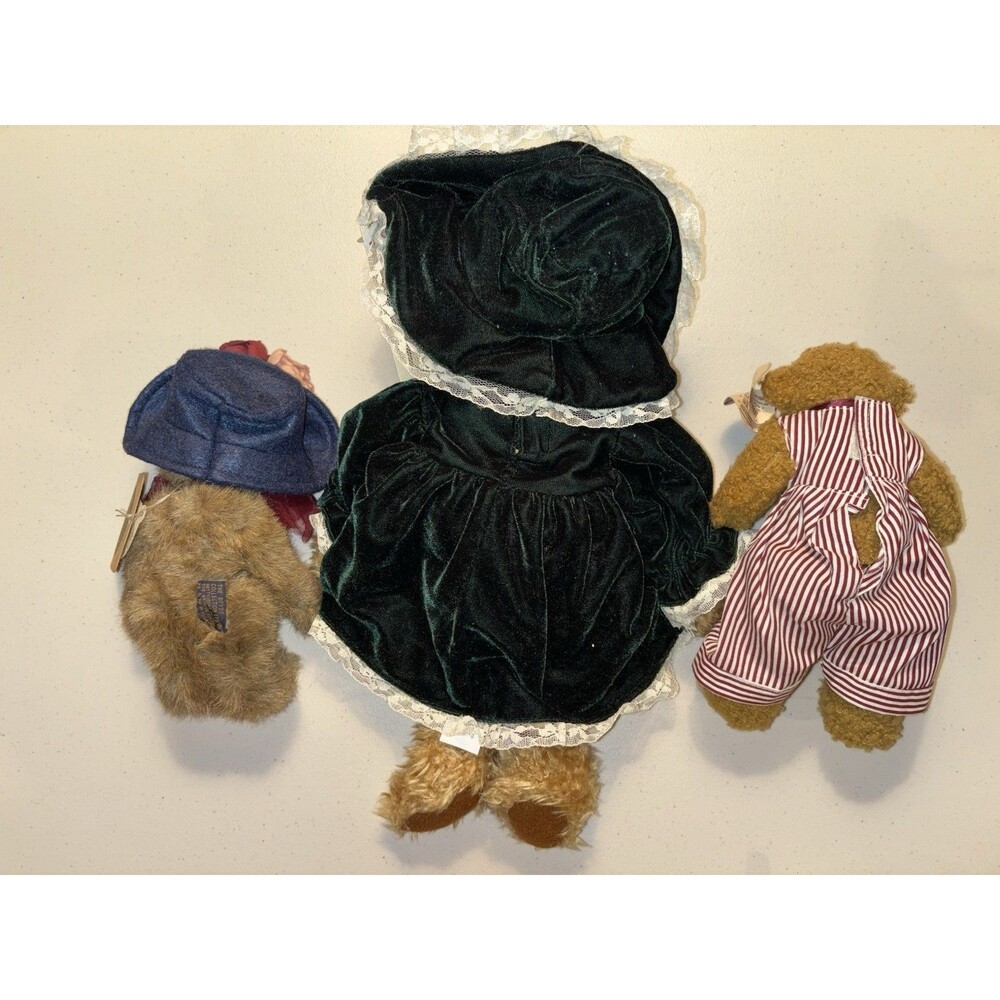 Plush Collector Bear Lot Boyd's TY Christmas Around The World Vintage Bears - Picture 5 of 9
